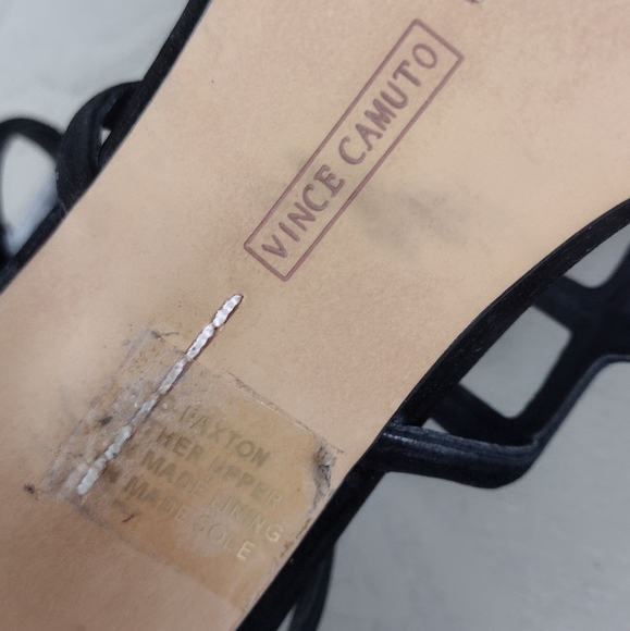 Vince Camuto Paxton Caged Slingback Heels - Picture 8 of 10